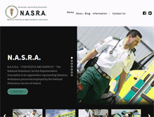 Tablet Screenshot of nasra.ie